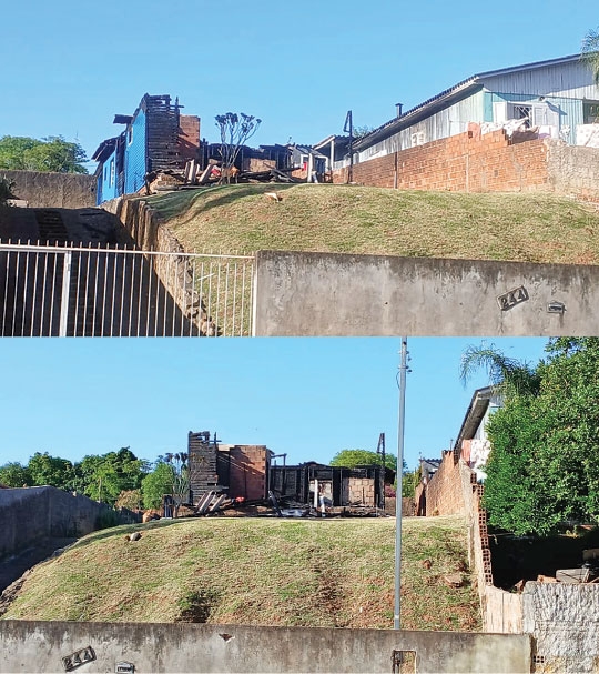 Incêndio destrói casa no Fátima
