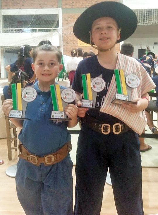 Irmãos Mello foram premiados em S. Sepé