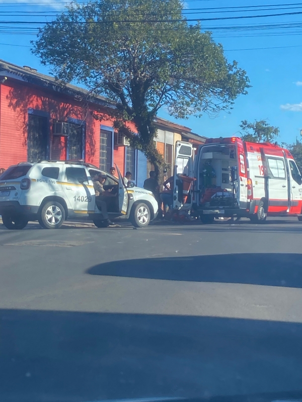 Câmera flagra acidente com morte na Avenida Brasil 