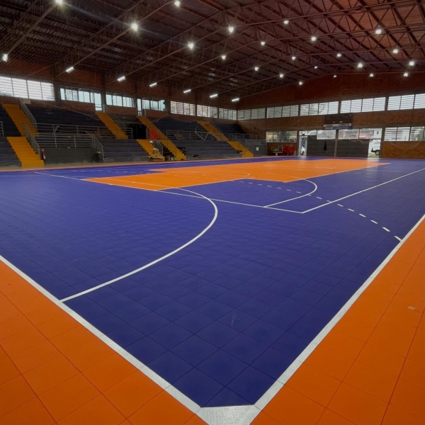 Nova quadra do Ginásio Derlizão está pronta para a temporada