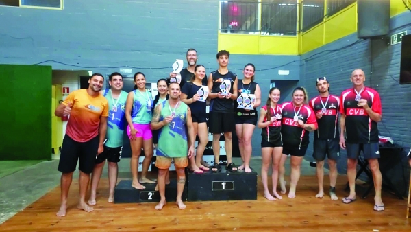 Etapa do vôlei de areia reuniu 200 atletas