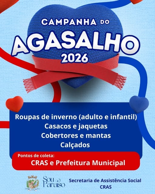 Prefeitura de Paraíso do Sul lança campanha de agasalho