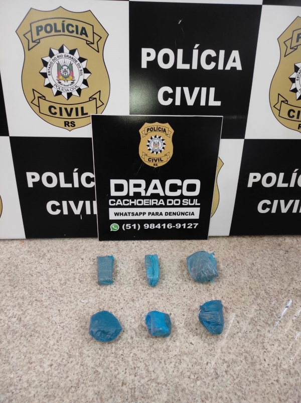 Suspeito de tráfico é preso no Bairro Cristo Rei