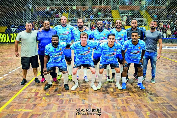 Cachoeirão de Futsal com quatro jogos no Ginásio Derlizão