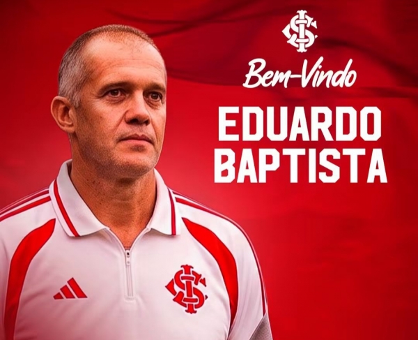 Eduardo Baptista é o novo técnico do Inter