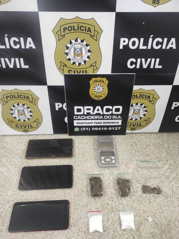 Suspeito de tráfico é preso no Bairro Bom Retiro 