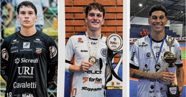 Cachoeirenses serão adversários na Série Ouro do Gauchão de Futsal
