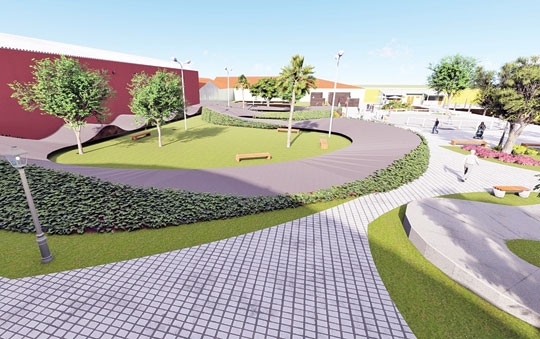 Ordem já tem 40 dias, mas obra na praça não inicia