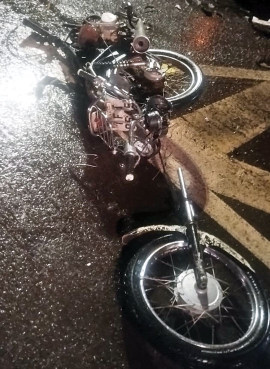 Acidente leva jovem para o HCB