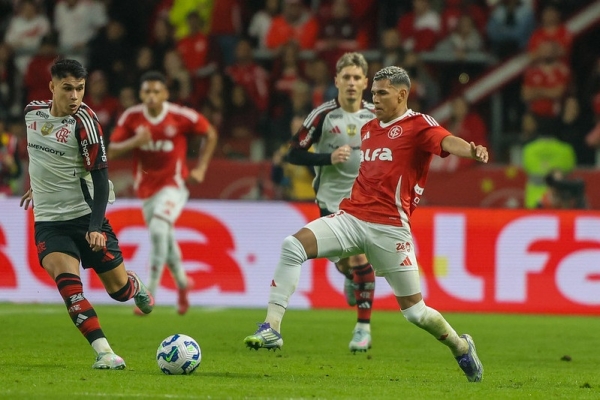Inter perde por 3 a 1 para o Flamengo pelo Brasileirão