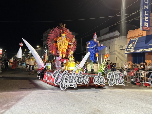 Escola Unidos da Vila é a campeã do Carnaval de Cachoeira do Sul