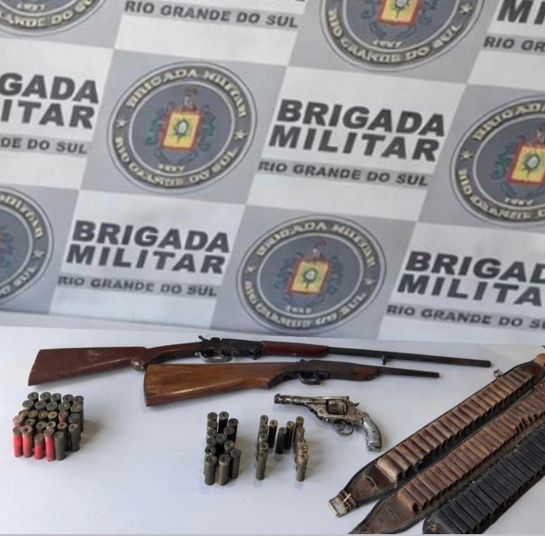 Aposentado é preso pela BM na Porteira Sete