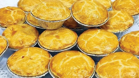 Empadinha de frango cremosa