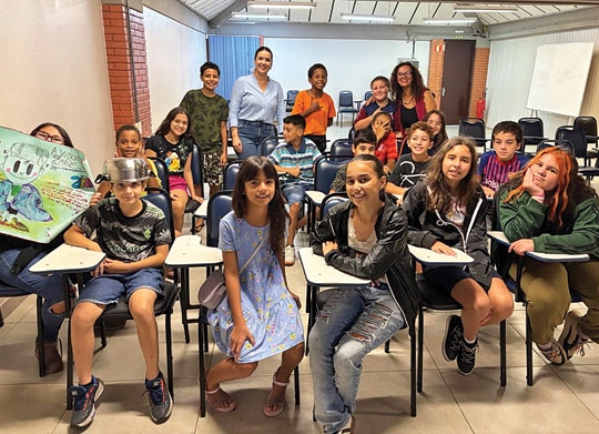 Literatura e psicologia na Escola Liberato Salzano