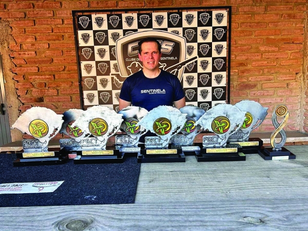 Clube Sentinela conta com atirador campeão estadual