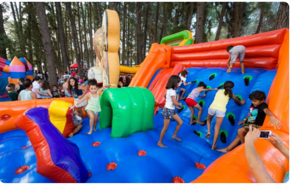 Fenarroz terá parque inflável para crianças no fim de semana da feira