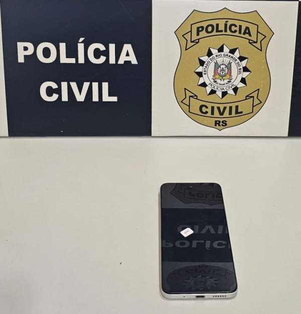 Celular furtado é recuperado pela Polícia Civil