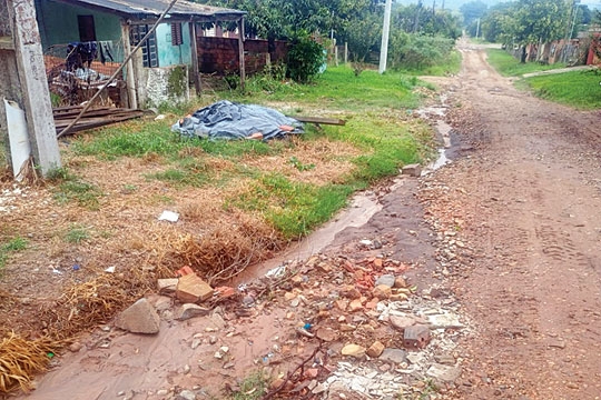 Alagamento no Quinta em casa de leitora