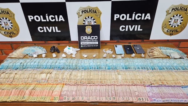 Polícia estoura caixa do tráfico no Beco dos Trilhos