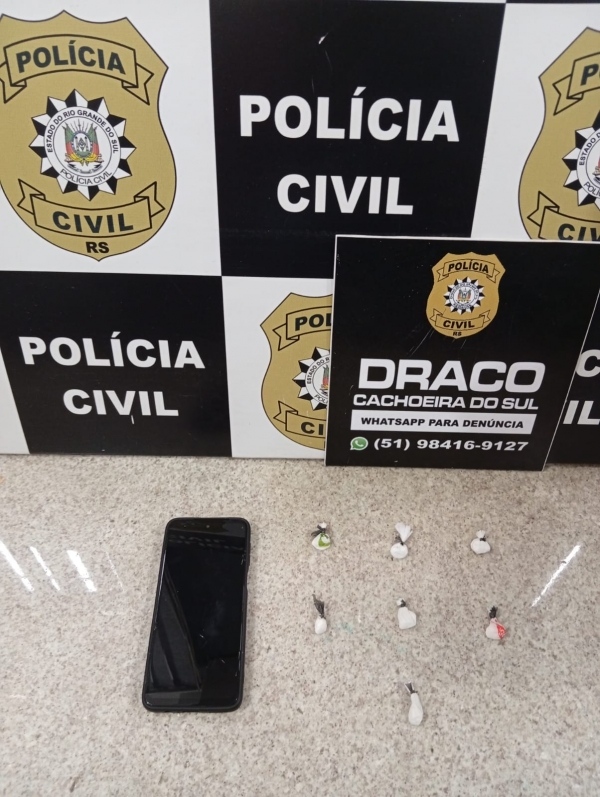 Suspeito de tráfico é preso no Bairro Tibiriçá 