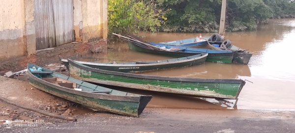 Rio Jacuí precisa baixar mais de três metros para sair da cota de inundação em Cachoeira 