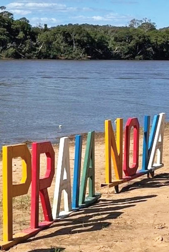 Rio Jacuí baixou mais de um metro em Cachoeira