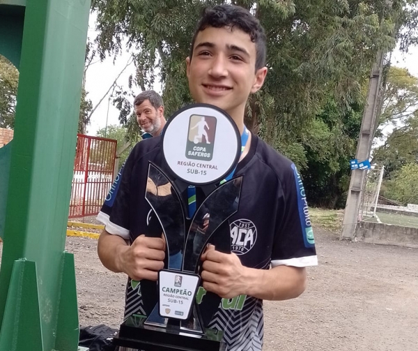 Leonardo Lirio é campeão da Copa Safergs por Agudo