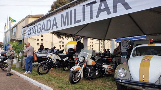Brigada Militar mostra sua força