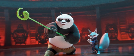 A volta do  Kung Fu Panda