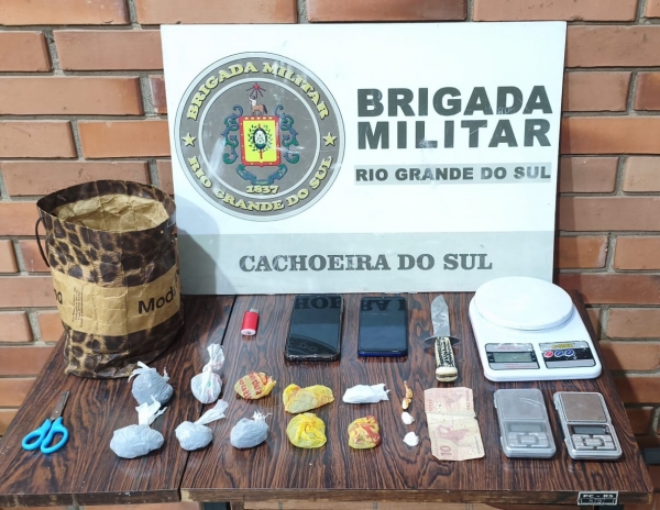 Força Tática prende suspeito de tráfico no Bairro Marina
