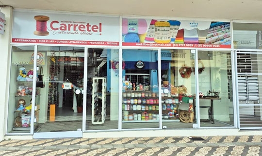 Onde tem cratividade, tem Carretel