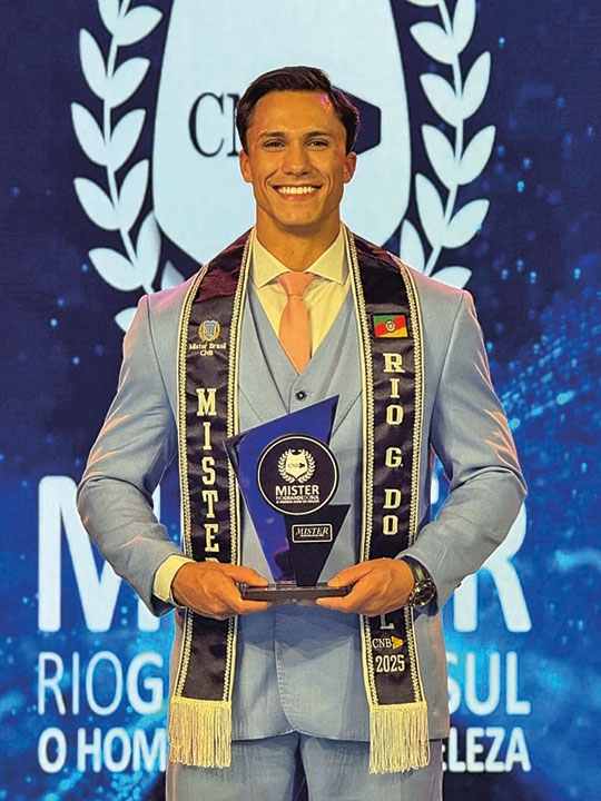 Ezekiel é o novo Mister RS