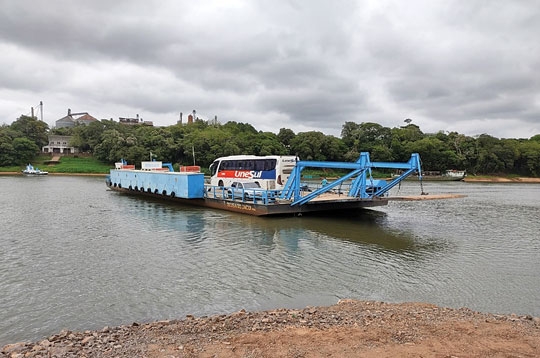 Agora sim: Deusa do Jacuí será a balsa do Dnit