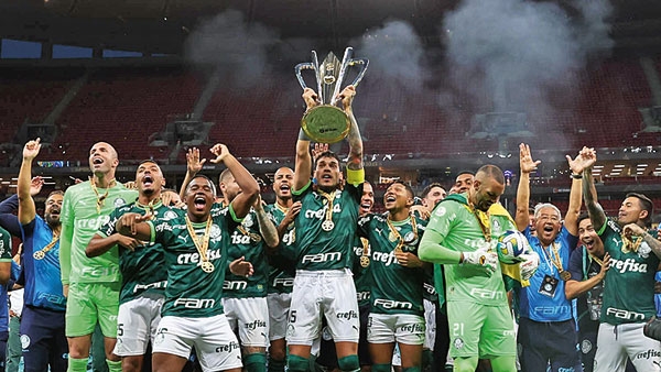 Palmeiras campeão da Supercopa
