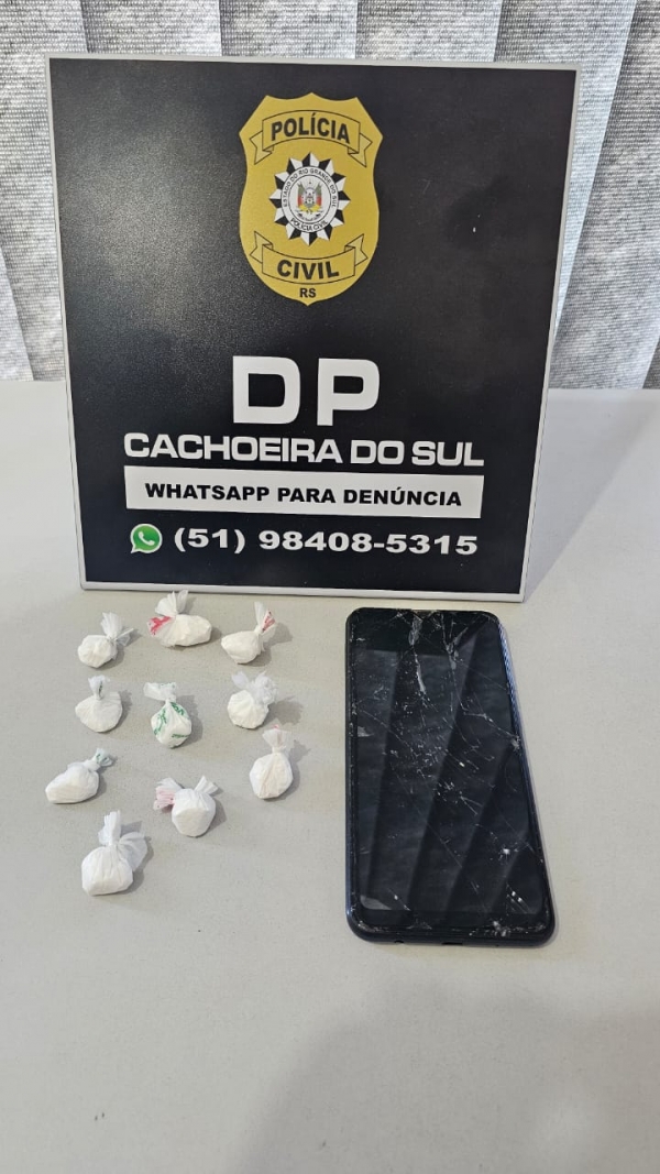 Suspeito de tráfico é preso no Bairro Fátima 