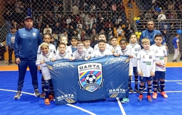 Darta e Dalvan são os finalistas do futsal sub-9