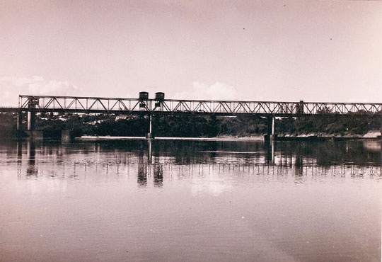 Ponte-barragem do Fandango de Cachoeira do Sul