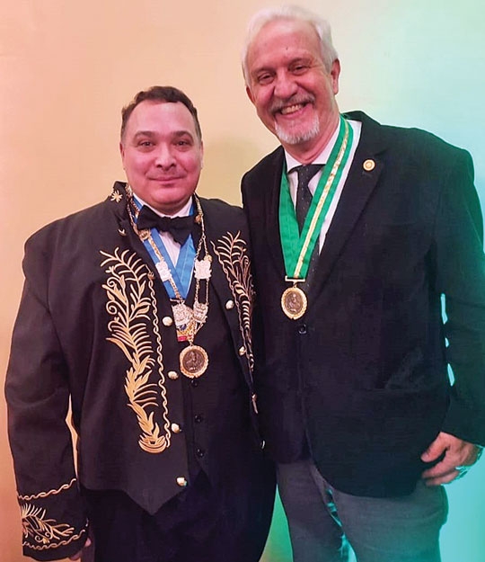Medalha para Chulipa Möller