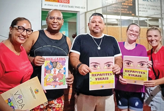 Bloco da Saúde não está perdendo nem os ensaios