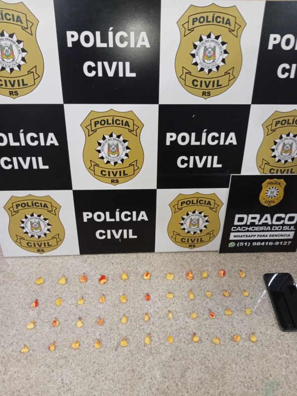 Suspeito de tráfico é preso pela Polícia Civil 