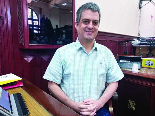 Com problema de saúde, Marcelo Figueiró se licenciará da Câmara de Cachoeira do Sul