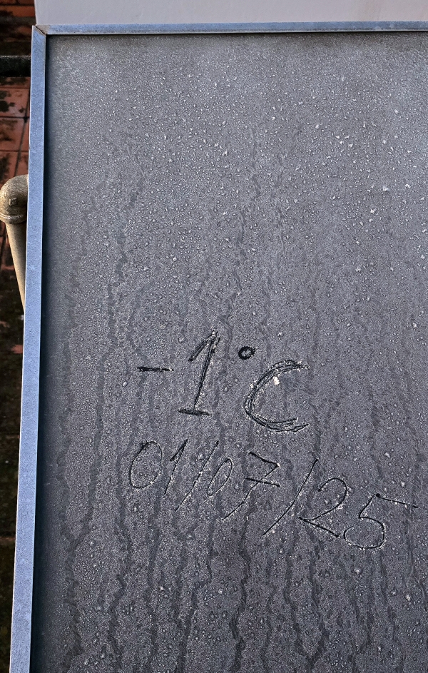 Termômetro amanhece com 0,7 grau em Cachoeira do Sul