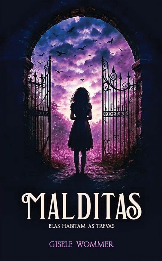 Gisele lança “Malditas”, seu novo livro de terror