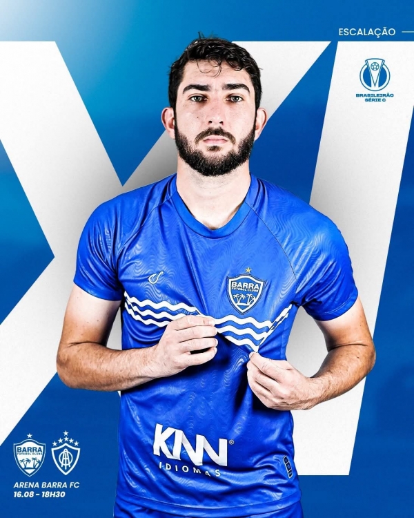 Adriel marca gol em permanência do Barra na Série C