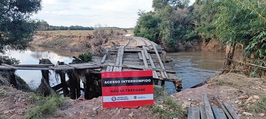 Prazo para licitar pontes da enchente está acabando