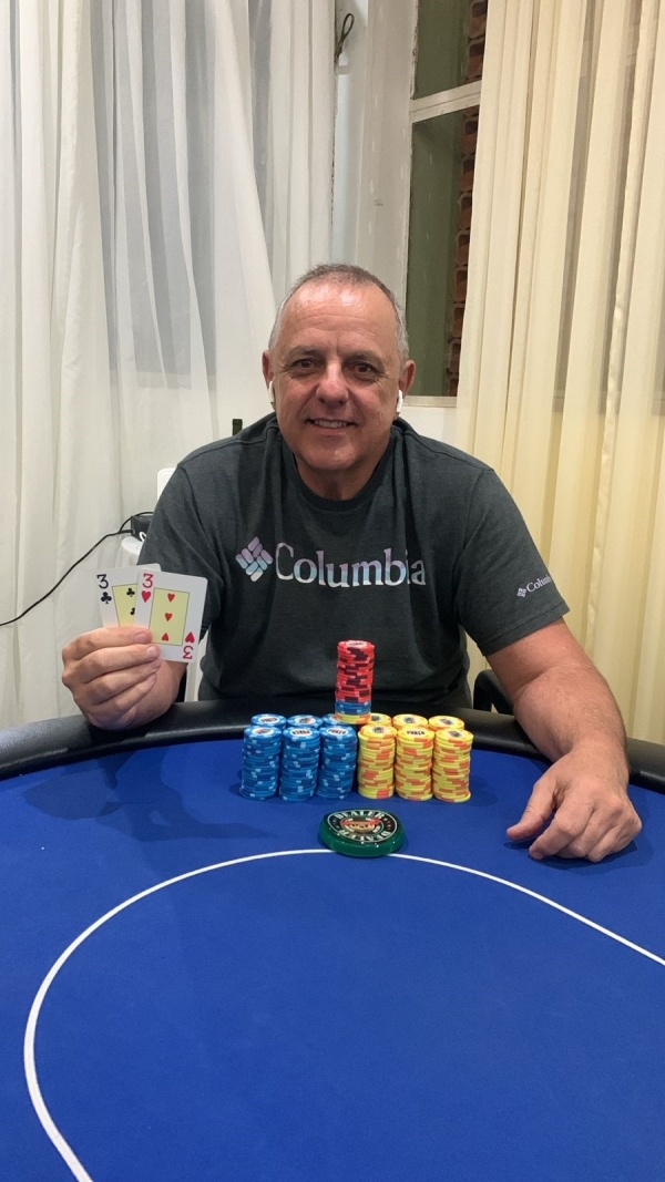 Ivan Bartmann venceu pela quinta vez no SRB Pôquer