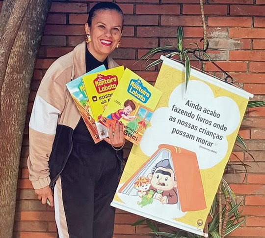 Escola Liberato comemora o mês de Monteiro Lobato