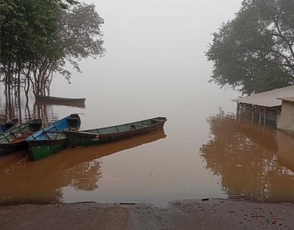 Cheia perde força, mas Jacuí segue subindo em Cachoeira 