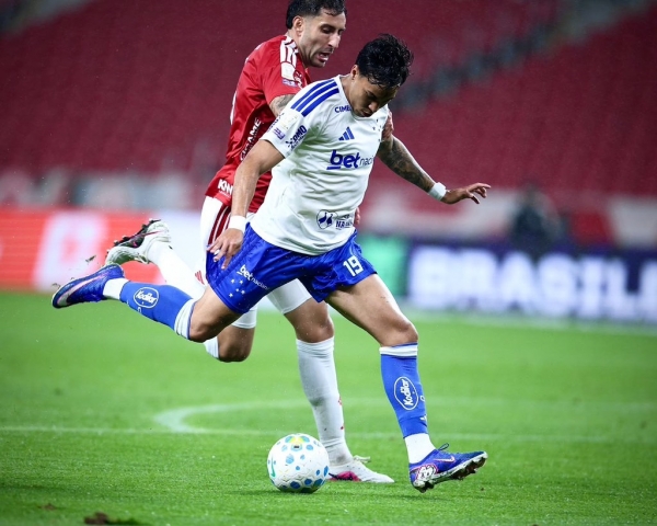 Inter perde por 2 a 1 para a Cruzeiro na volta ao Brasileirão