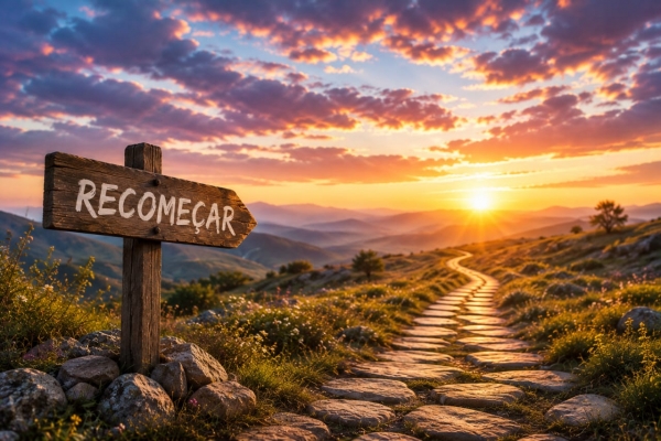 A coragem de recomeçar